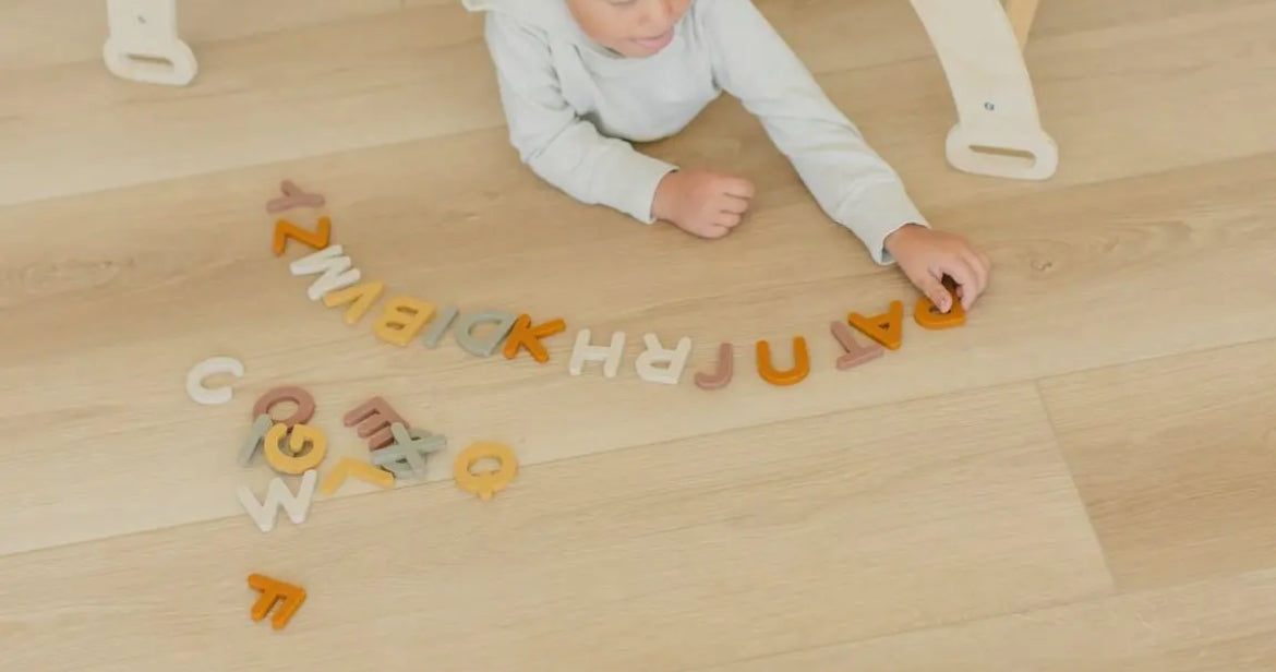 Alphabet Magnetic Letters Silicone (Plastic-Free)